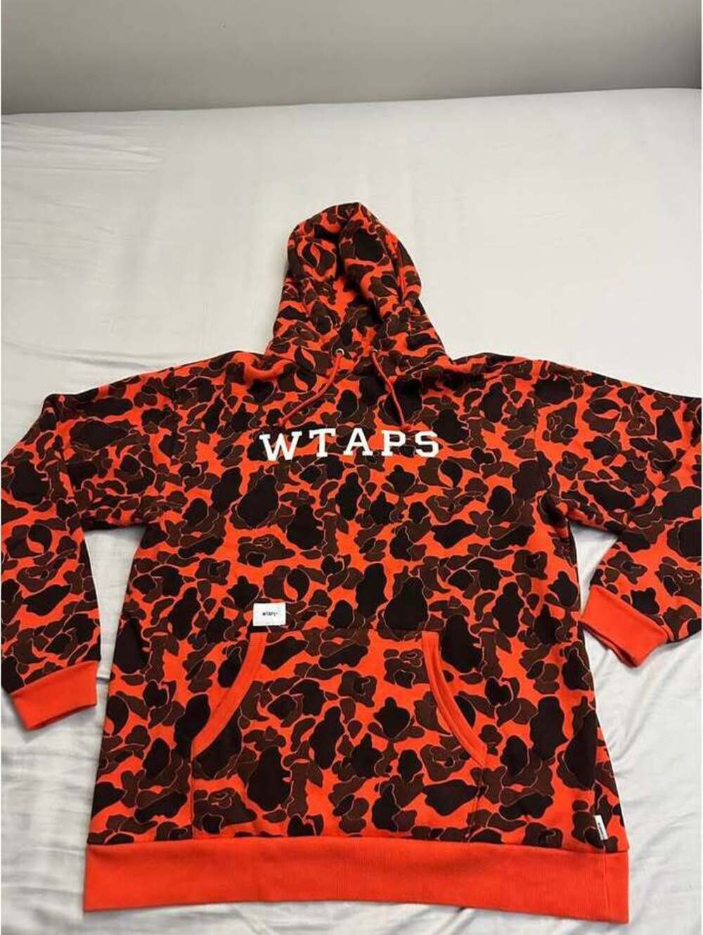 WTAPS Camou College Hoodie Brand New Mens Size Large $100